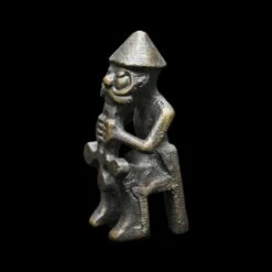 Bronze Thor Statuette -The Viking Dragon Shop sg bronze norse god statue thor left side