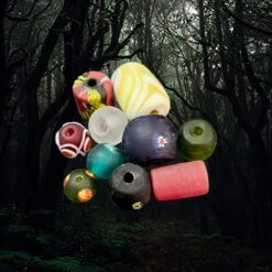 Assorted Handmade Glass Viking Beads From Birka -The Viking Dragon Shop sg glass beads from birka selection 10