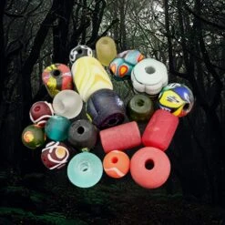 Assorted Handmade Glass Viking Beads From Birka -The Viking Dragon Shop sg glass beads from birka selection 20