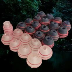 Complete Viking Replica Hnefatafl Game -The Viking Dragon Shop sg glass hnefatafl pieces full set whites and blues 1