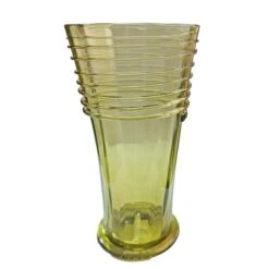 Handmade Replica Medieval Beer Glass -The Viking Dragon Shop sg glass medieval beer beaker front view