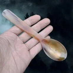 Large Horn Porridge Spoon
