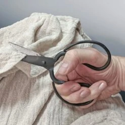 Iron Dressmaking Scissors -The Viking Dragon Shop sg iron dress making scissors in hand cutting linen