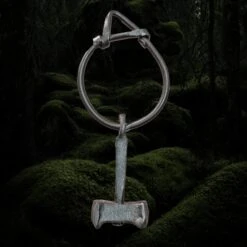Iron Replica Thors Hammer Pendant From Läby