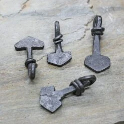The Viking Dragon Shop -The Viking Dragon Shop sg iron thors hammers on rock