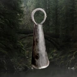 Hand-Forged Iron Viking Bell