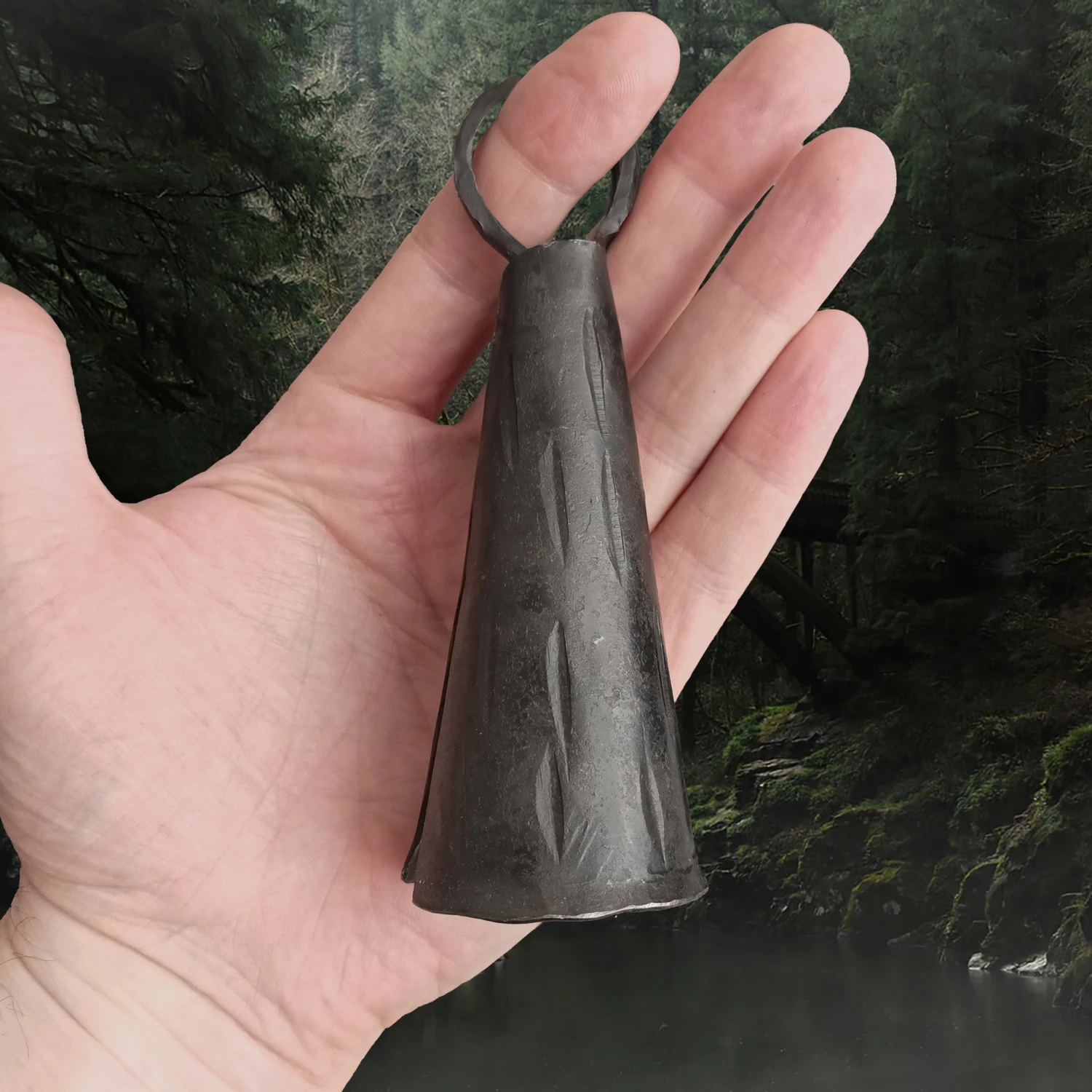 Hand-Forged Iron Viking Bell 2 Hand-Forged Iron Viking Bell - Image 2