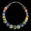 Large Glass Bead Viking Necklace
