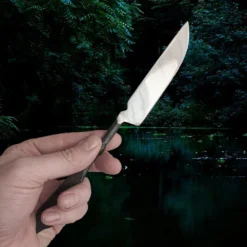 Steel Medieval Banquet Set -The Viking Dragon Shop sg steel medieval eating knife in hand