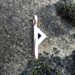 Bronze Elder Futhark Rune Pendant 30 Bronze Elder Futhark Rune Pendant -The Viking Dragon Shop sn bronze elder futhark run pendant wunjo