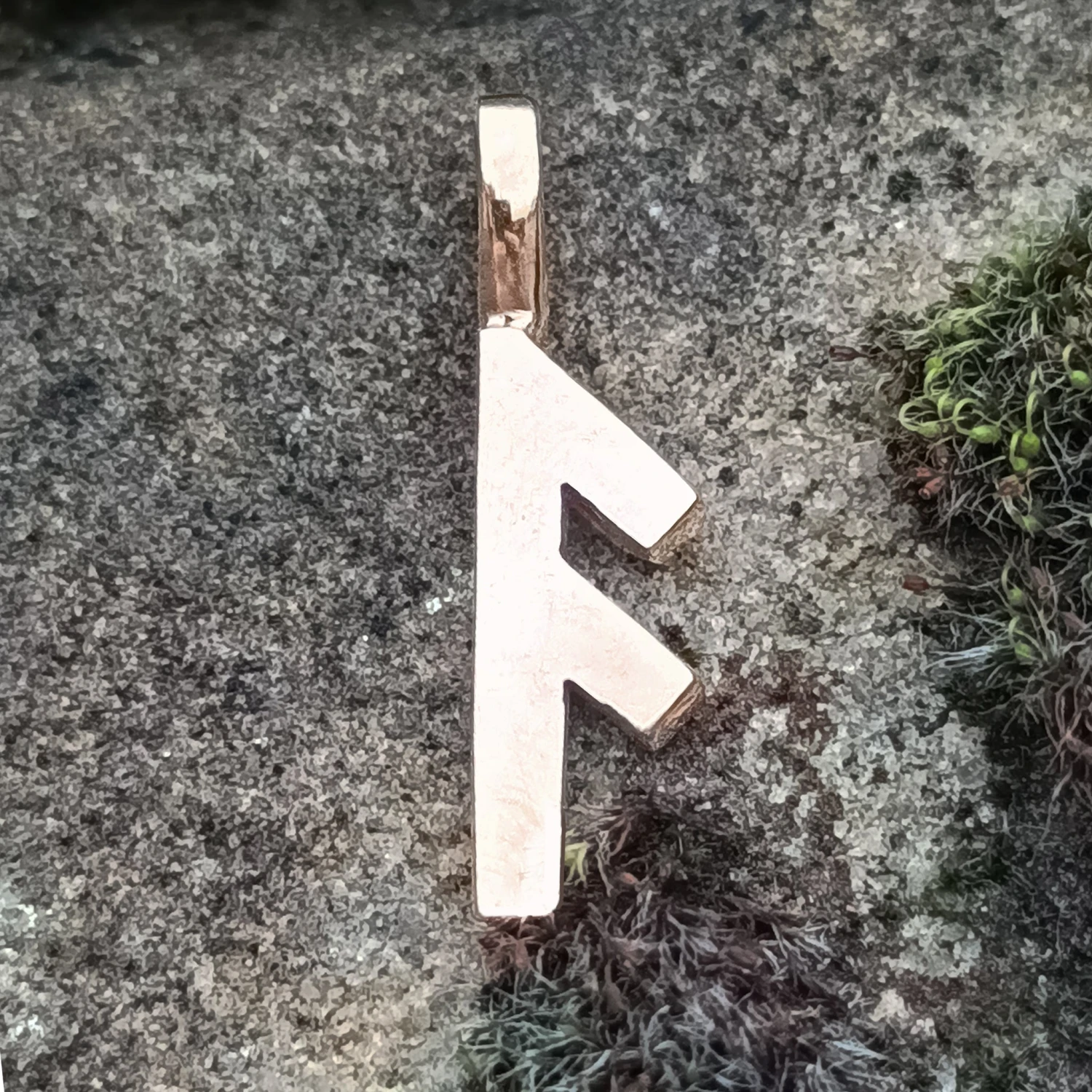Bronze Elder Futhark Rune Pendant 7 Bronze Elder Futhark Rune Pendant - Image 7