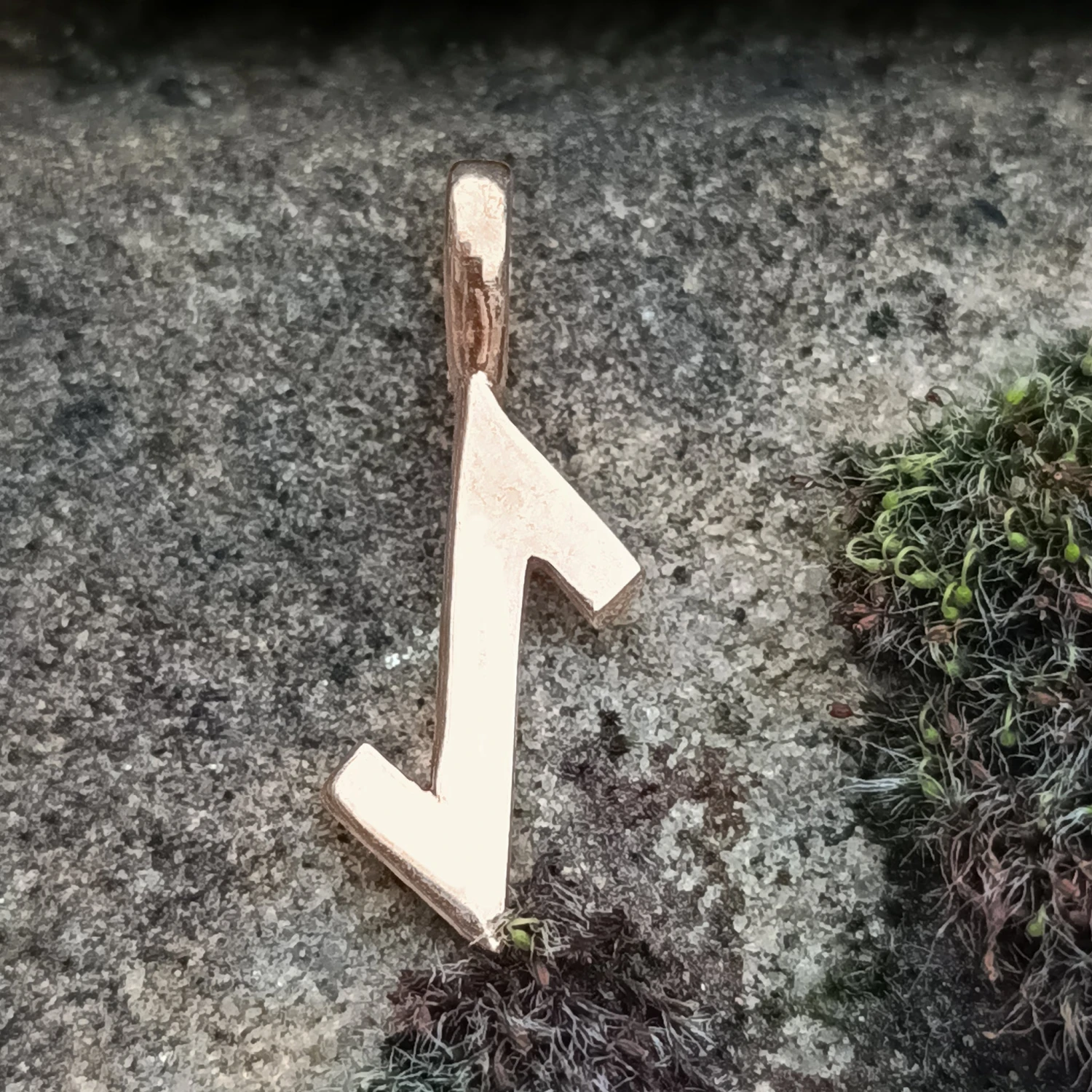 Bronze Elder Futhark Rune Pendant 16 Bronze Elder Futhark Rune Pendant - Image 16