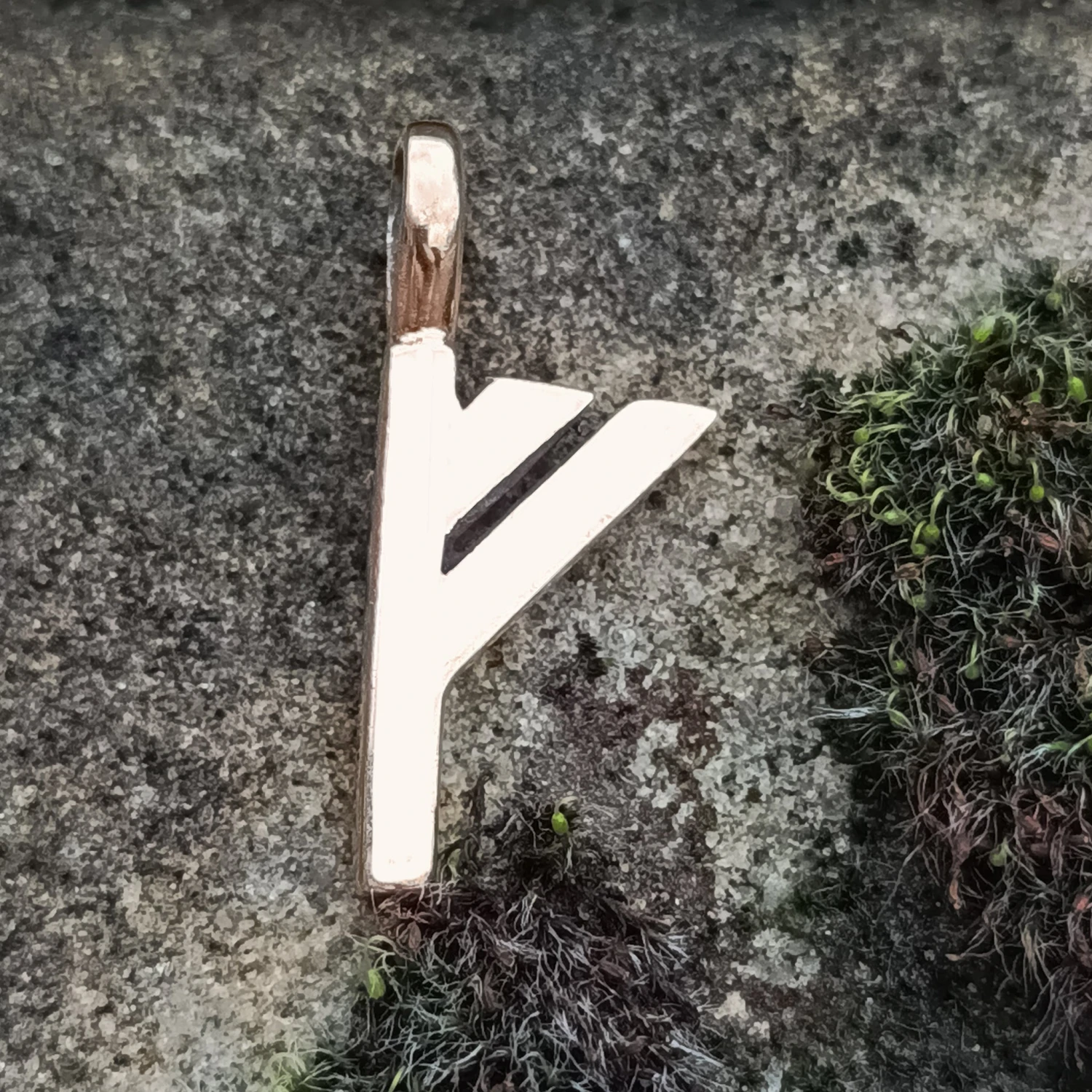 Bronze Elder Futhark Rune Pendant 4 Bronze Elder Futhark Rune Pendant - Image 4