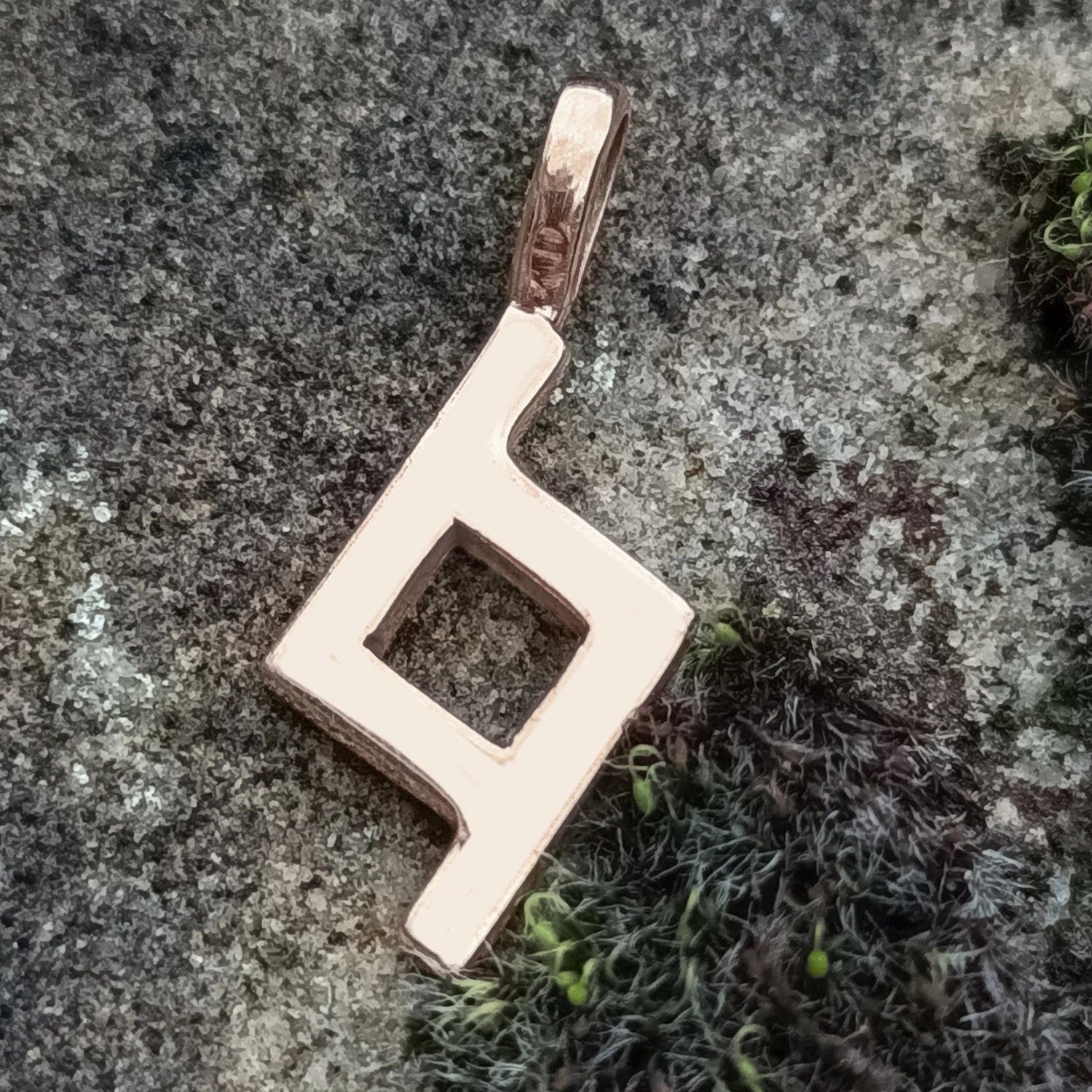 Bronze Elder Futhark Rune Pendant 15 Bronze Elder Futhark Rune Pendant - Image 15
