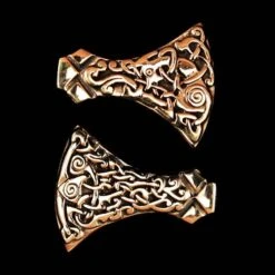 Bronze Mammen Axe Head Pendant -The Viking Dragon Shop sn mammen axe pendant bronze