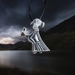 Silver Valkyrie Pendant