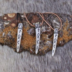 Antler Loki Runic Pendant -The Viking Dragon Shop wl antler loki rune pendants